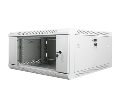 Szafa RACK LANBERG Szafa instalacyjna wisząca 19'' 4U 600X600mm szara (drzwi szklane) WF01-6604-10S